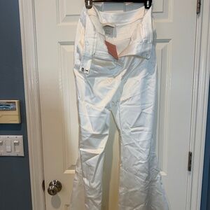 BHLDN white satin pants